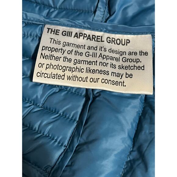 Teal Puffer Vest ✨ Kenneth Cole • Cozy Layer • Women’s M - Picture 4 of 7